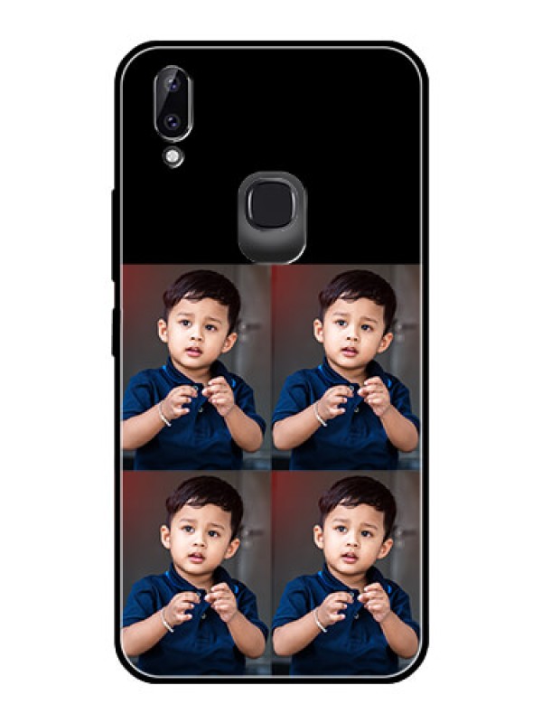 Custom Vivo Y83 Pro 4 Image Holder on Glass Mobile Cover