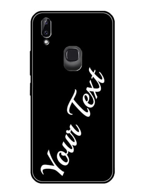 Custom Vivo Y83 Pro Custom Glass Mobile Cover with Your Name