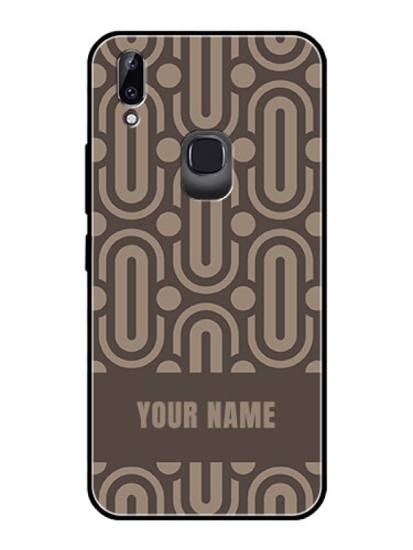 Custom Vivo Y83 Pro Custom Glass Phone Case - Captivating Zero Pattern Design