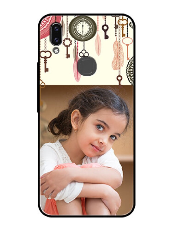 Custom Vivo Y85 Custom Glass Mobile Case - Boho Style Design