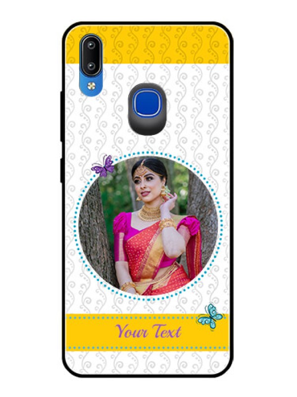 Custom Vivo Y91 Custom Glass Mobile Case  - Girls Premium Case Design