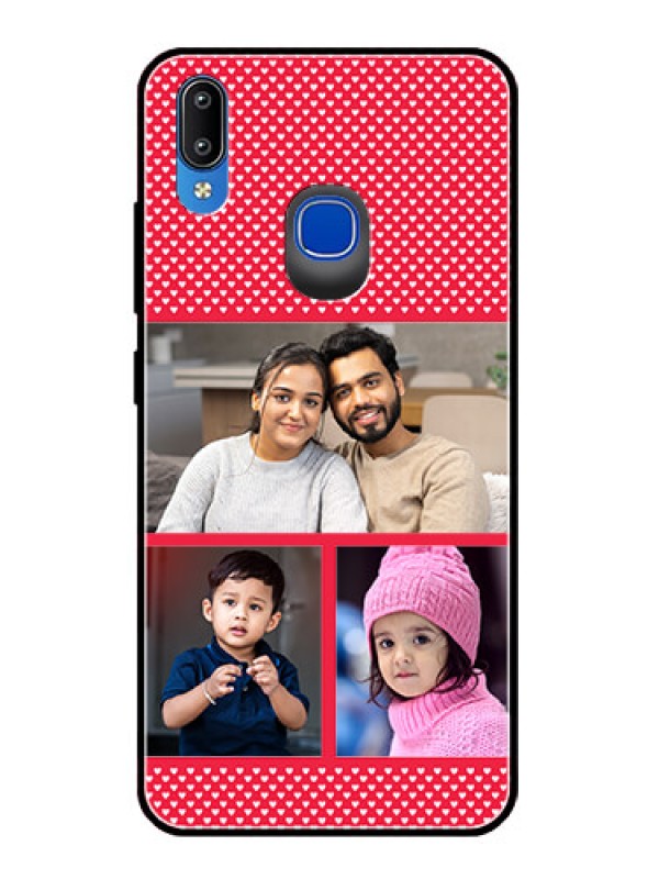 Custom Vivo Y91 Personalized Glass Phone Case  - Bulk Pic Upload Design