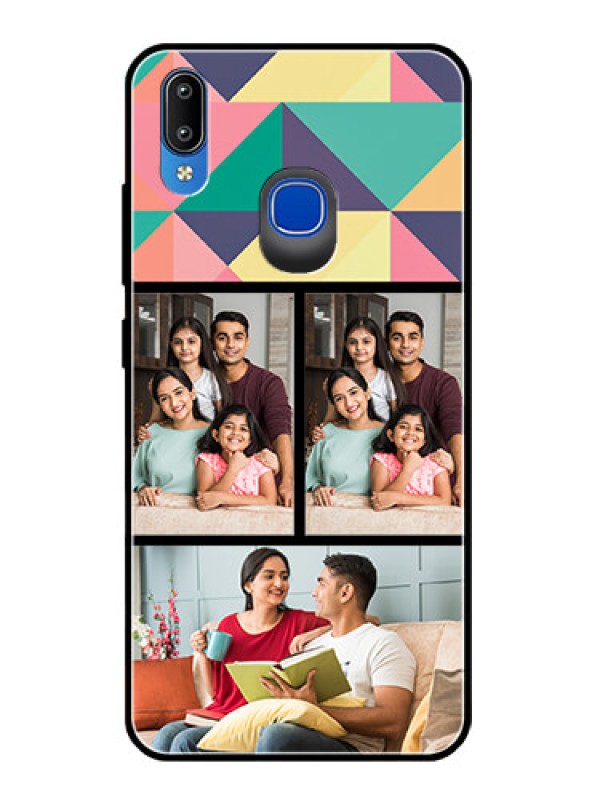 Custom Vivo Y91 Custom Glass Phone Case  - Bulk Pic Upload Design