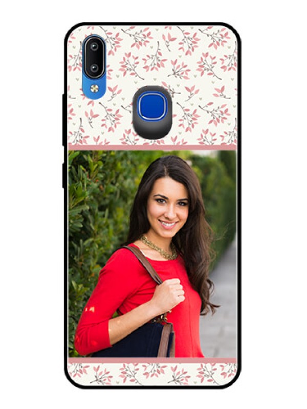 Custom Vivo Y91 Custom Glass Phone Case  - Premium Floral Design