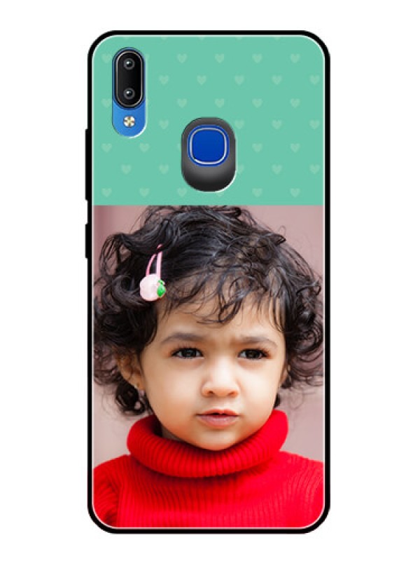 Custom Vivo Y91 Custom Glass Phone Case  - Lovers Picture Design
