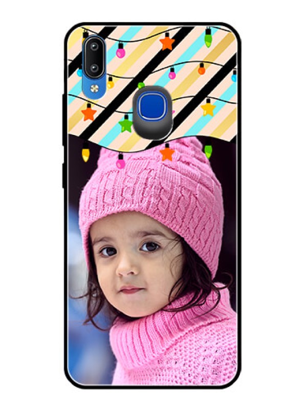 Custom Vivo Y91 Custom Glass Mobile Case  - Lights Hanging Design