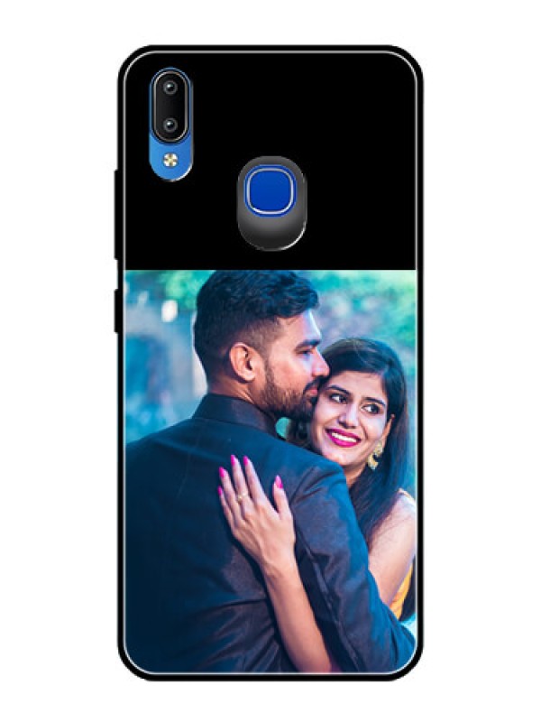 Custom Vivo Y91 Custom Glass Phone Case - Upload Full Picture With Custom Color Design