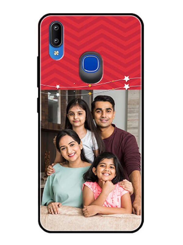 Custom Vivo Y93 Personalized Glass Phone Case  - Happy Family Design