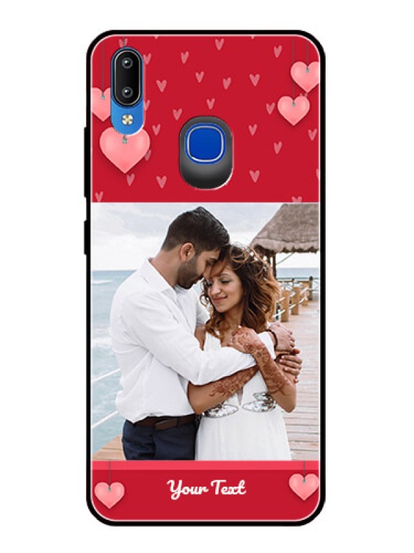 Custom Vivo Y93 Custom Glass Phone Case  - Valentines Day Design