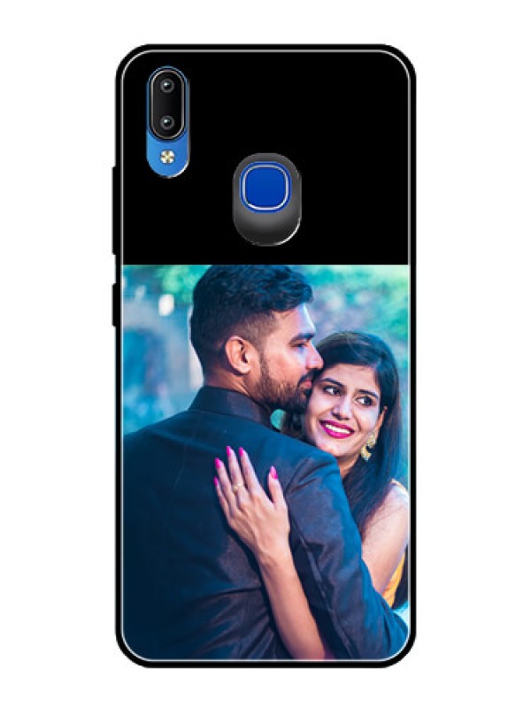 Custom Vivo Y93 Custom Glass Phone Case - Upload Full Picture With Custom Color Design