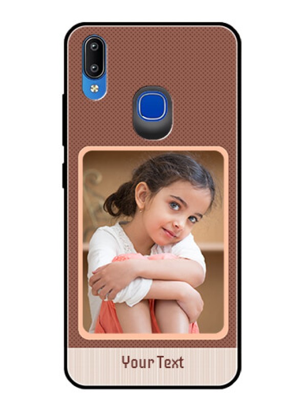 Custom Vivo Y95 Custom Glass Phone Case  - Simple Pic Upload Design