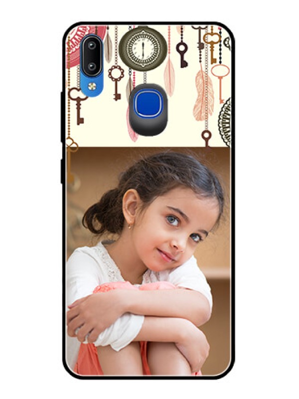 Custom Vivo Y95 Custom Glass Mobile Case  - Boho Style Design