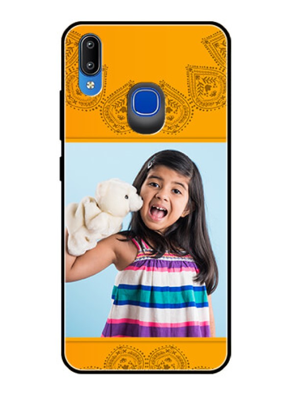 Custom Vivo Y95 Personalized Glass Phone Case  - Photo Wedding Design 