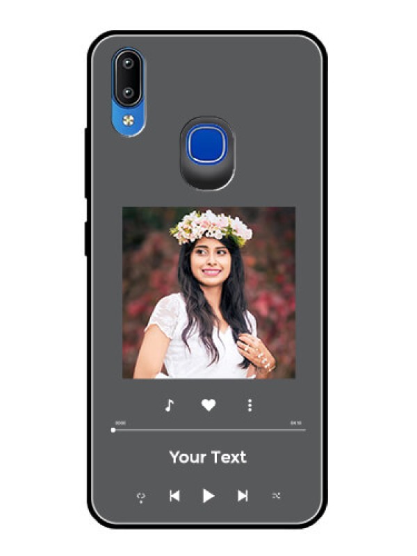 Custom Vivo Y95 Custom Glass Mobile Case - Play The Music Design