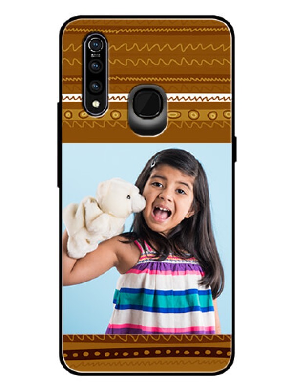 Custom Vivo Z1 Pro Custom Glass Phone Case  - Friends Picture Upload Design 