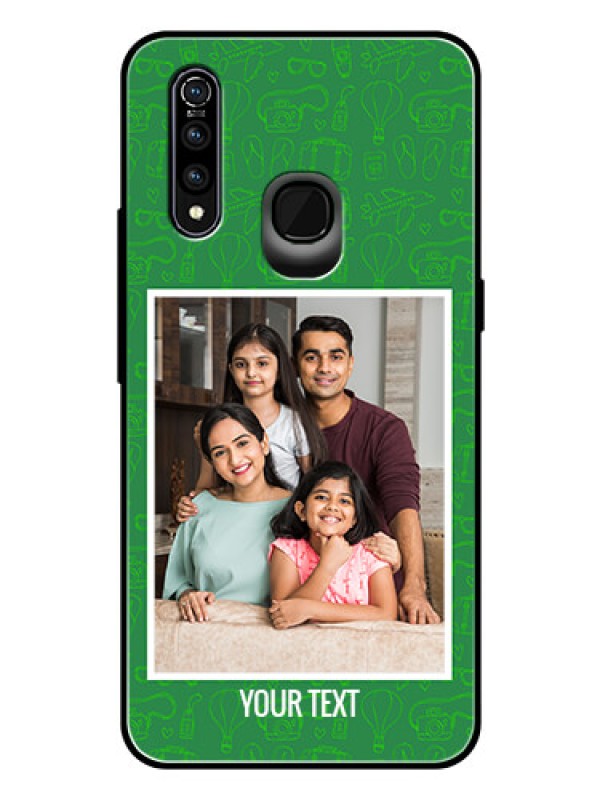 Custom Vivo Z1 Pro Personalized Glass Phone Case  - Picture Upload Design