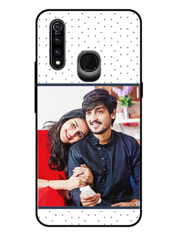 Custom Vivo Z1 Pro Personalized Glass Phone Case  - Premium Dot Design