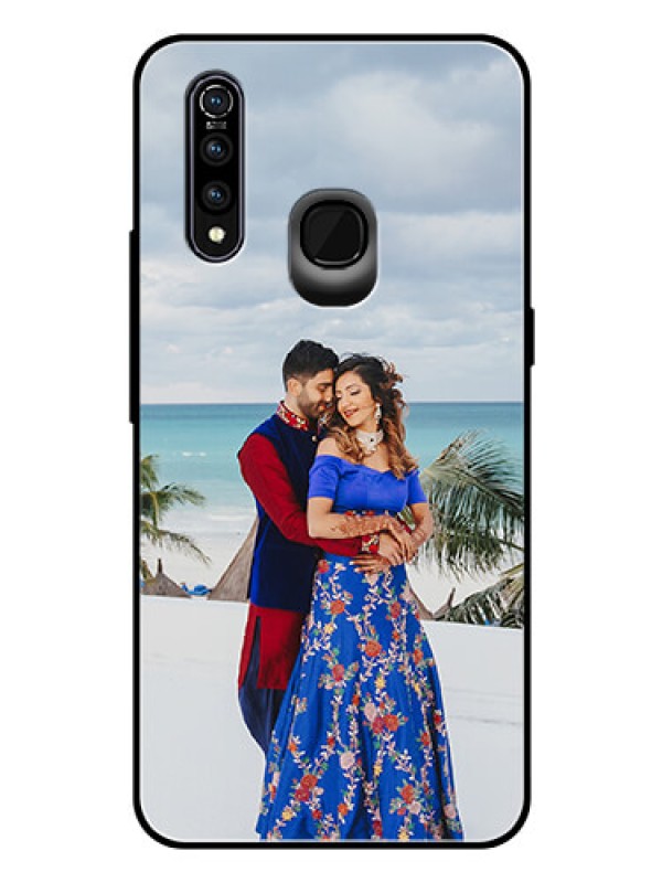 Custom Vivo Z1 Pro Photo Printing on Glass Case  - Upload Full Picture Design