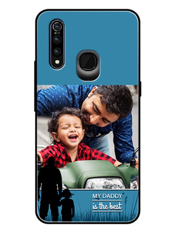 Custom Vivo Z1 Pro Custom Glass Mobile Case  - Best dad design 