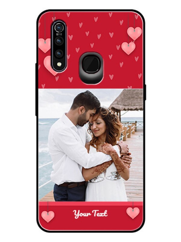 Custom Vivo Z1 Pro Custom Glass Phone Case  - Valentines Day Design