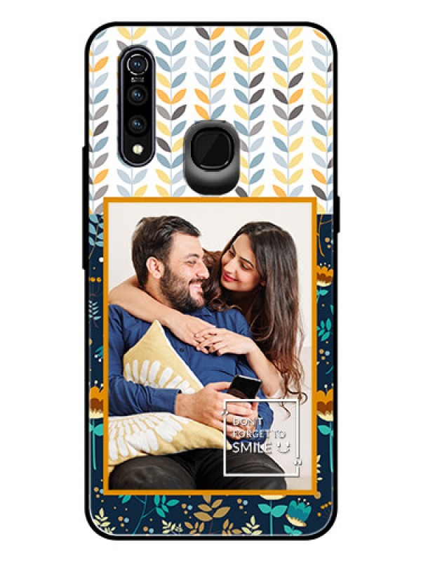 Custom Vivo Z1 Pro Custom Glass Mobile Case  - Pattern Design