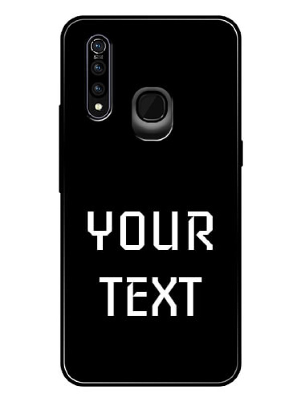 Custom Vivo Z1 Pro Your Name on Glass Phone Case