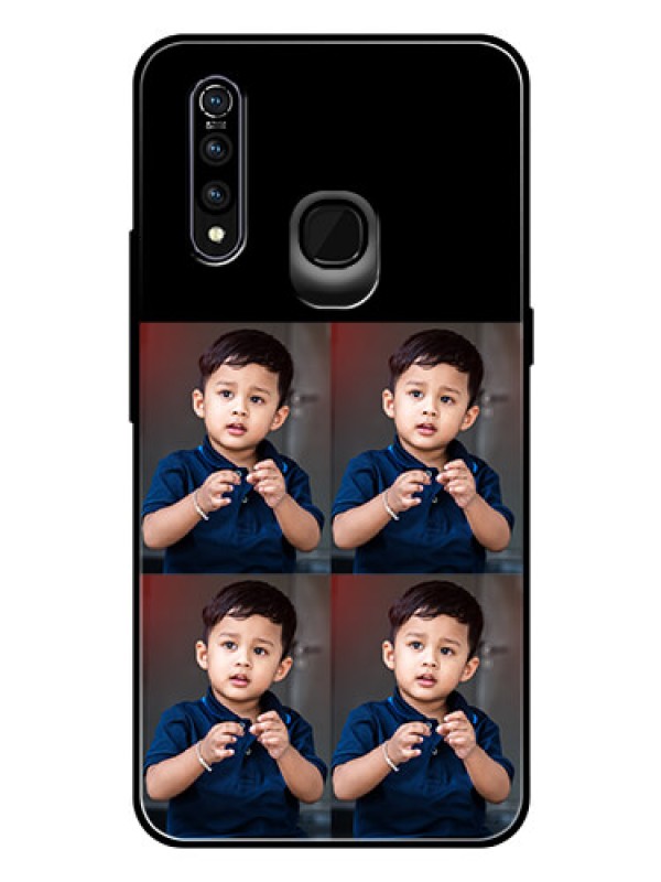 Custom Vivo Z1 Pro 4 Image Holder on Glass Mobile Cover