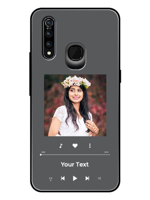 Custom Vivo Z1 Pro Custom Glass Mobile Case - Play The Music Design