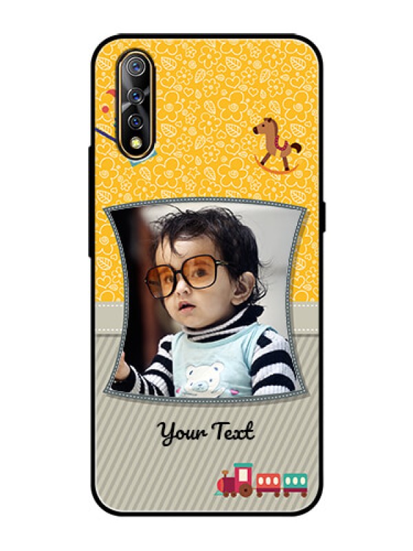 Custom Vivo Z1x Personalized Glass Phone Case  - Baby Picture Upload Design