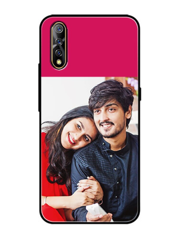 Custom Vivo Z1x Custom Glass Mobile Case  - Anniversary Cover Design