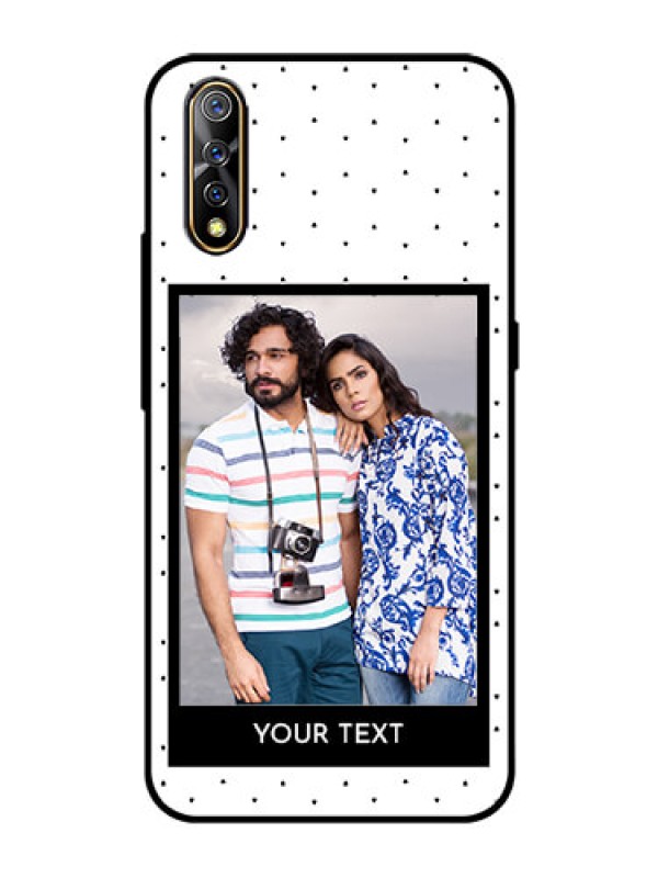 Custom Vivo Z1x Photo Printing on Glass Case  - Premium Design