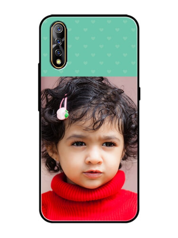 Custom Vivo Z1x Custom Glass Phone Case  - Lovers Picture Design