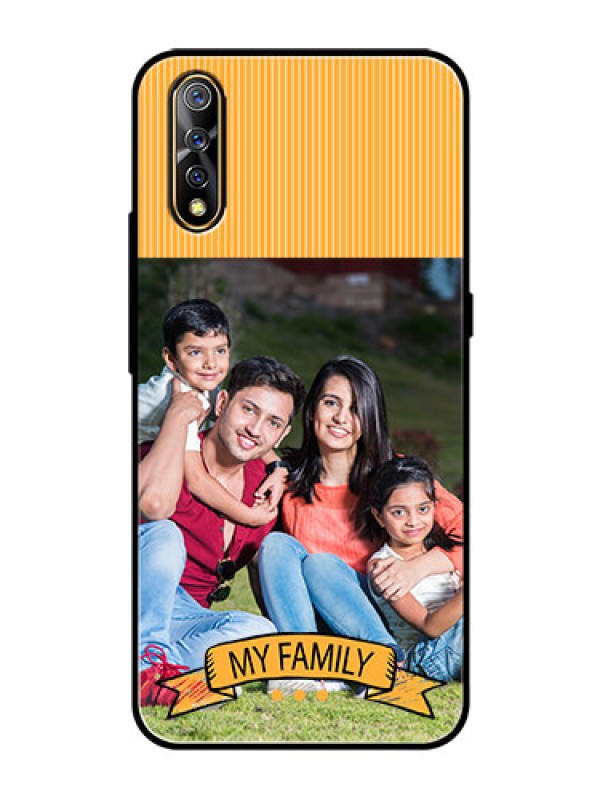 Custom Vivo Z1x Custom Glass Phone Case  - My Family Design