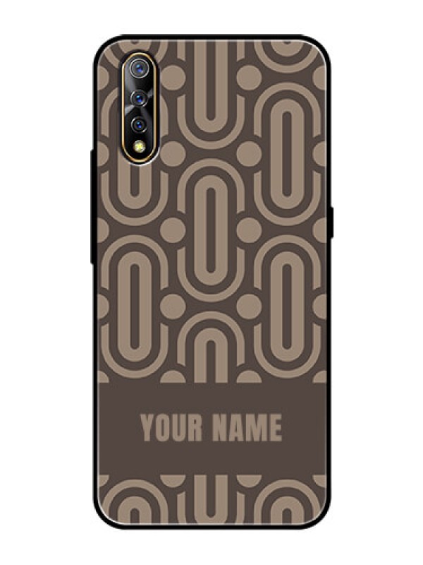 Custom Vivo Z1X Custom Glass Phone Case - Captivating Zero Pattern Design