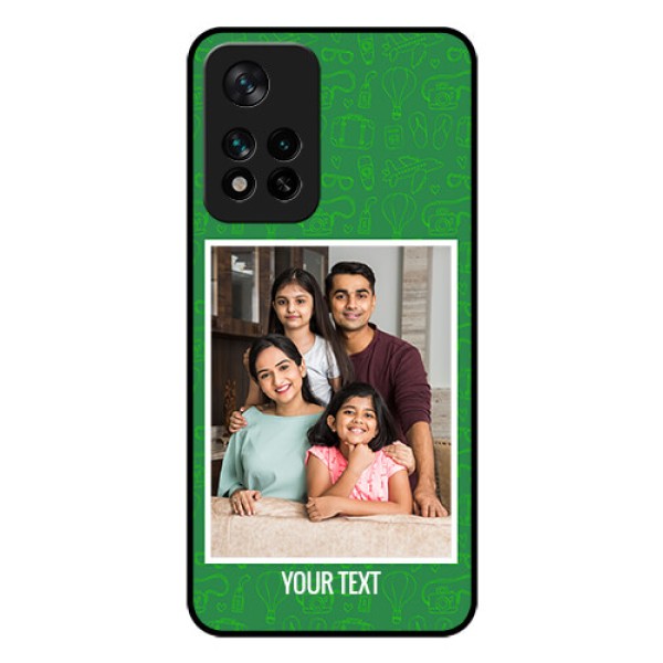 Xiaomi 11I 5G Personalized Glass Phone Case - Picture Upload Design Xiaomi 11I 5G Personalized Glass Phone Case - Picture Upload Design