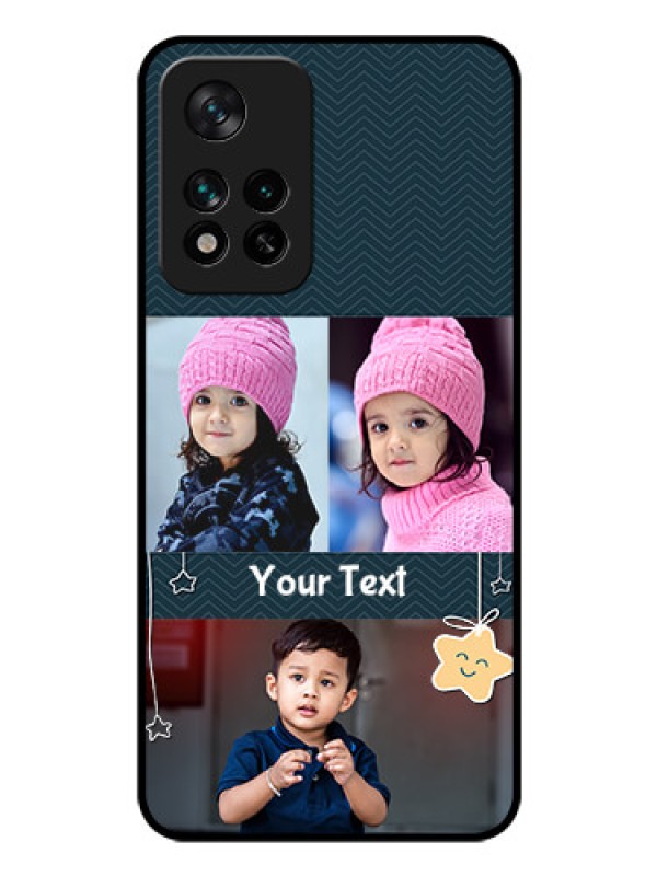 Custom Xiaomi 11I 5G Custom Glass Mobile Case - Hanging Stars Design