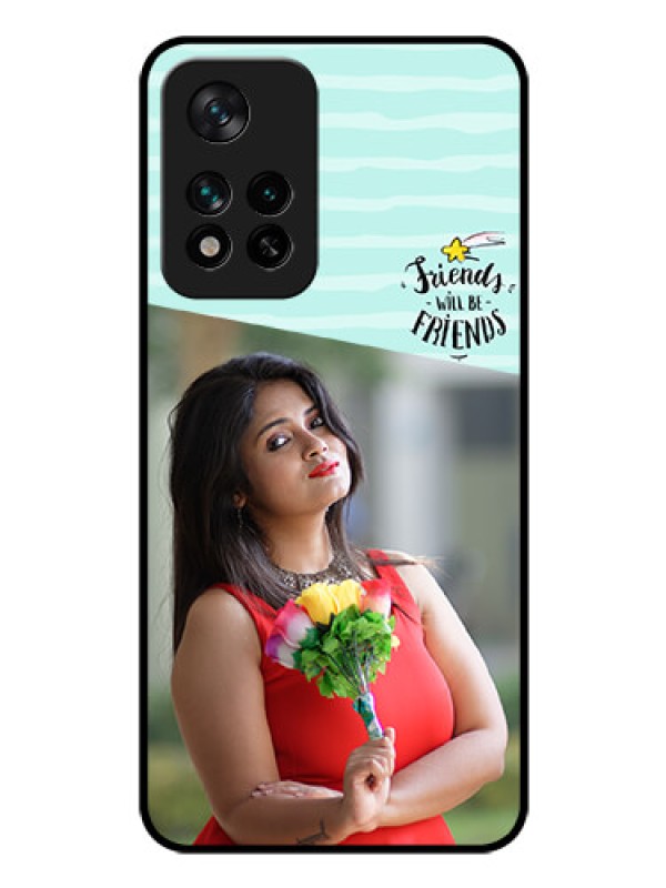 Custom Xiaomi 11I 5G Custom Glass Phone Case - Friends Picture Icon Design