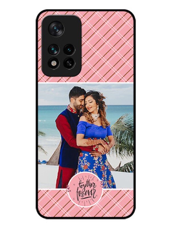 Custom Xiaomi 11I 5G Personalized Glass Phone Case - Together Forever Design