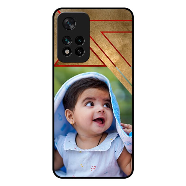 Xiaomi 11I 5G Personalized Glass Phone Case - Gradient Abstract Texture Design Xiaomi 11I 5G Personalized Glass Phone Case - Gradient Abstract Texture Design
