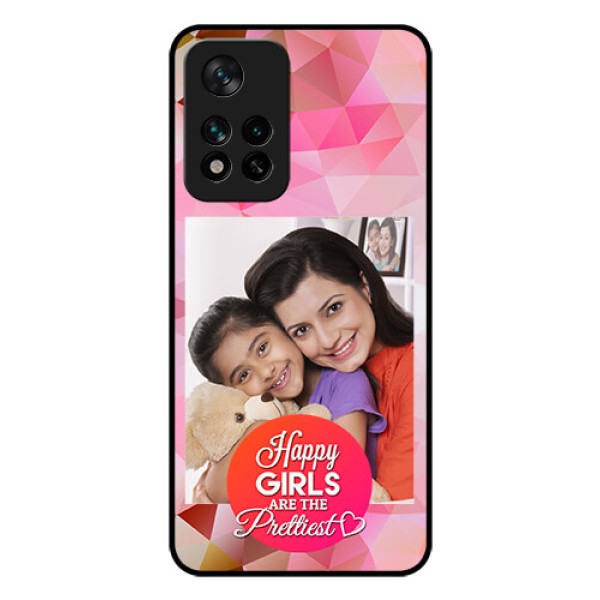Xiaomi 11I 5G Photo Printing on Glass Case - Abstract Triangle Design