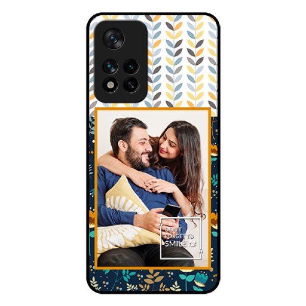 Xiaomi 11I 5G Custom Glass Mobile Case - Pattern Design