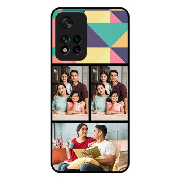 Xiaomi 11I Hypercharge 5G Custom Glass Phone Case - Bulk Pic Upload Design