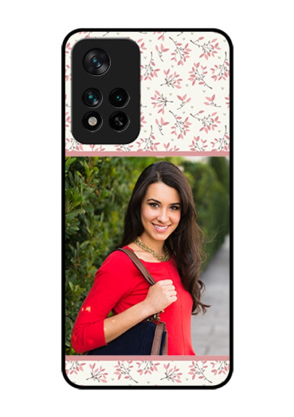 Xiaomi 11I Hypercharge 5G Custom Glass Phone Case - Premium Floral Design