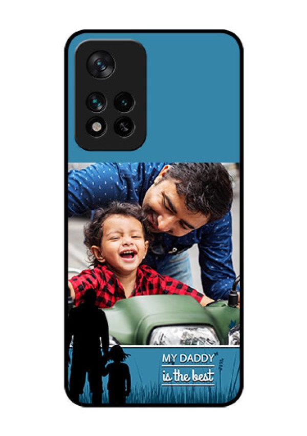 Xiaomi 11I Hypercharge 5G Custom Glass Mobile Case - Best dad design
