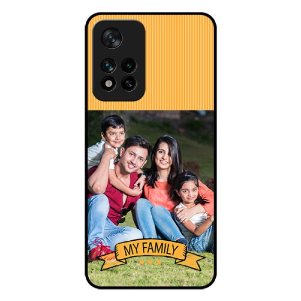 Xiaomi 11I Hypercharge 5G Custom Glass Phone Case - My Family Design