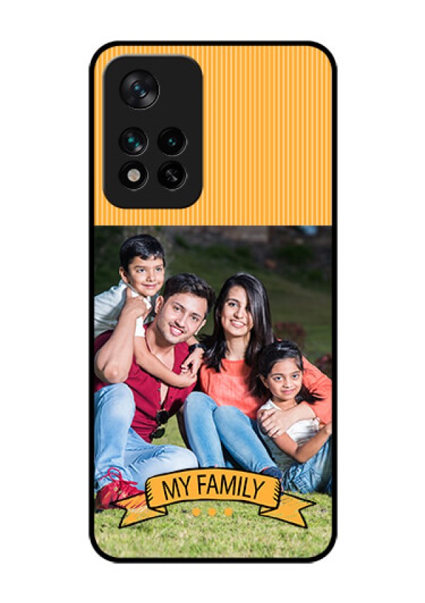 Xiaomi 11I Hypercharge 5G Custom Glass Phone Case - My Family Design
