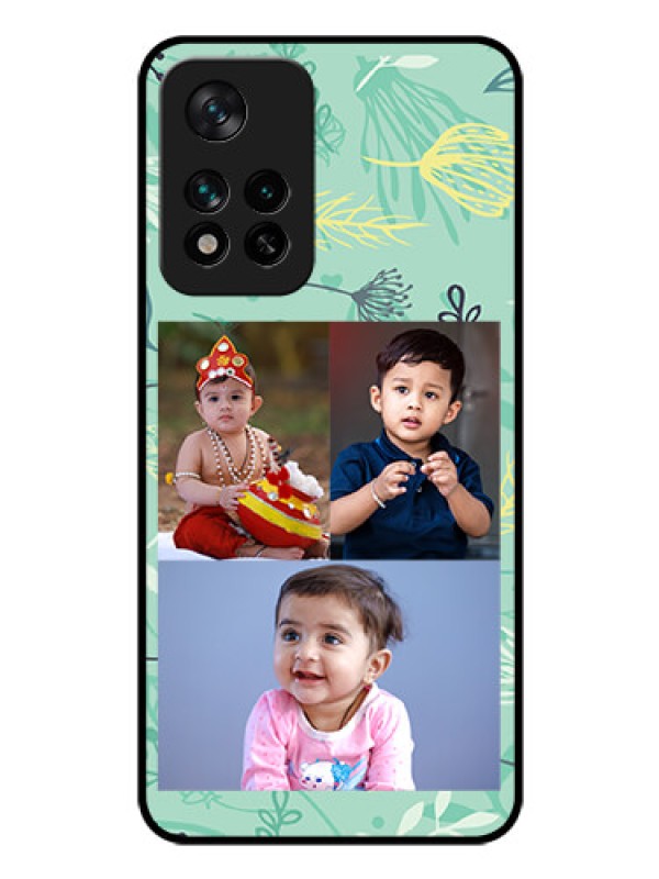Custom Xiaomi 11I Hypercharge 5G Photo Printing on Glass Case - Forever Family Design