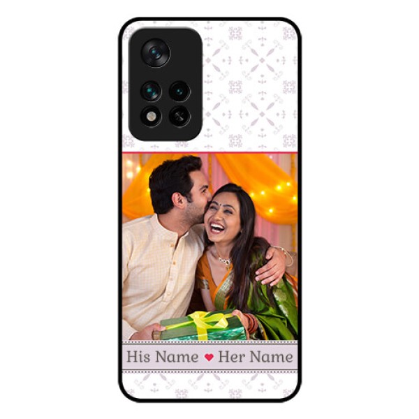 Xiaomi 11I Hypercharge 5G Custom Glass Mobile Case - with Photo and Ethnic Design Xiaomi 11I Hypercharge 5G Custom Glass Mobile Case - with Photo and Ethnic Design