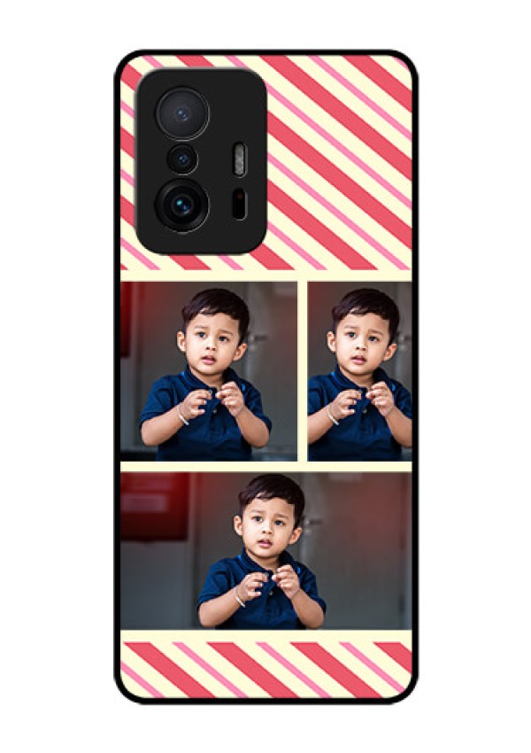 Xiaomi 11T Pro 5G Personalized Glass Phone Case - Picture Upload Mobile Case Design