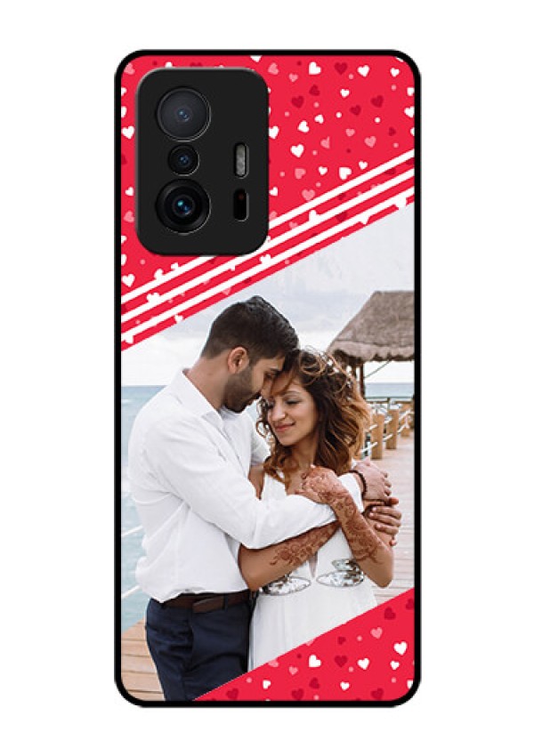 Xiaomi 11T Pro 5G Custom Glass Mobile Case - Valentines Gift Design